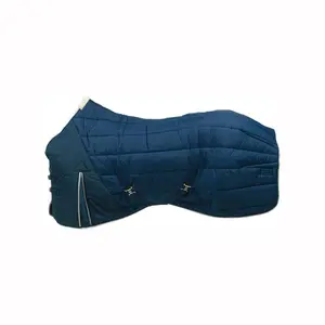 Cobertor de cocheira para cavalo bicolor impermeável Zaldi 400g image-0
