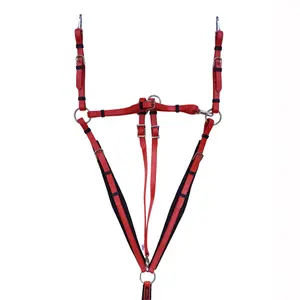 Jagdhalsband für Pferde mit Martingal Zaldi image-1