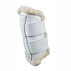 Closed Sheepskin Horse Gaiters Zaldi Extra image-0