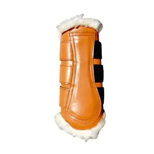 Open horse boots Zaldi image-0
