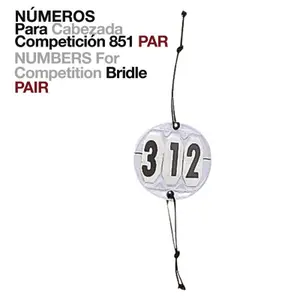 Riding number holder Zaldi 851 image-0
