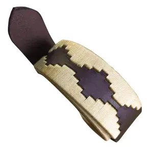 Embroidered Leather Polo Belt Zaldi image-1