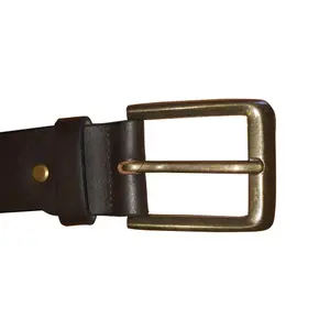 Embroidered Leather Belt Zaldi Polo image-2