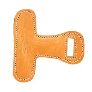 Leather riding saddle handle Zaldi Extra image-0