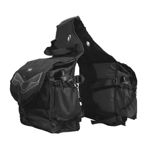 Rear Saddle Bag with 2 Water Bottles Zaldi AAC00111 image-0