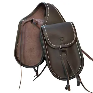 Saddle bag de cuero Zaldi image-0