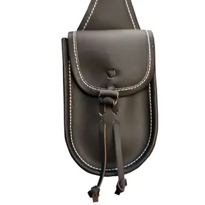 Saddle bag de cuero Zaldi image-1