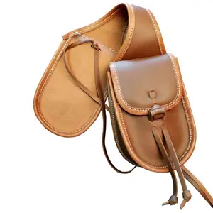 Saddle bag de cuero Zaldi image-0