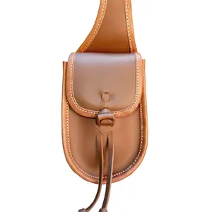 Saddle bag de cuero Zaldi image-1
