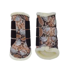 Horse Bell Boots Protection Set Zaldi Cobra AZBO-812 image-1