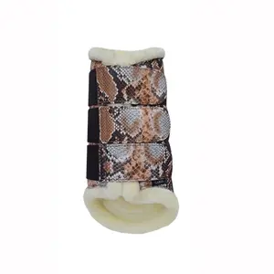 Horse Bell Boots Protection Set Zaldi Cobra AZBO-812 image-3