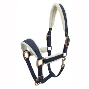 Halter and lead rope set for horse Zaldi Retro Chic image-4