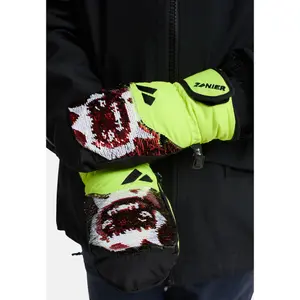 Children's ski mittens Zanier Grumpy,STX image-2