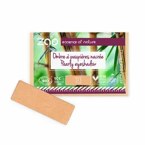 Náhradní oční stín obdélník 113 zlatě měděný pro ženy Zao image-0