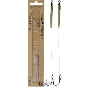 Set of 2 pieces of detentions Zebco Stiff-D Rig 25lbs image-0