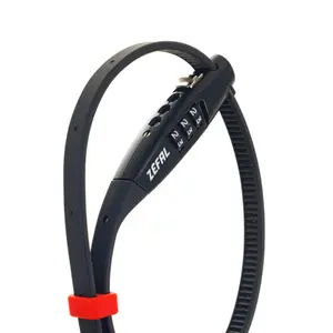 Cavo antifurto a combinazione Zefal K TRAZ ZIP3 image-2