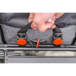 Waterproof rear side bike bag - made of recycled material Zefal Urban Messenger image-1