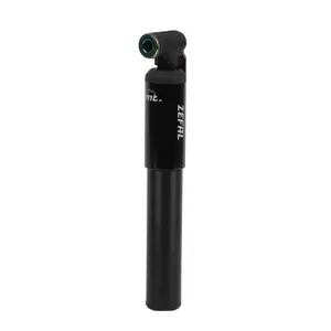 Pompe mini mini tout alu 4bars pour pneu avec clips fixation Zefal MT VP-VS image-0
