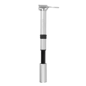 Pumpe mini micro alu silber 7bars für Reifen mit Befestigungsclips Zefal VP-VS image-0