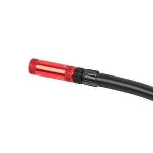 Pompe mini alu noir 5.5bars pneu avec clips fixation Zefal VP-VS image-3