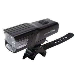 Προβολέας ποδηλάτου εμπρός Zefal Supervision F200 USB image-0