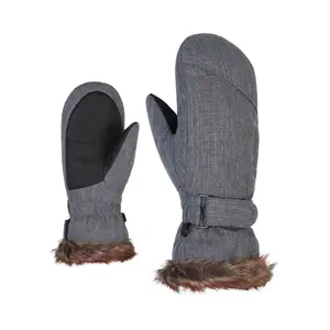 Ski mittens for girls Ziener Led image-0