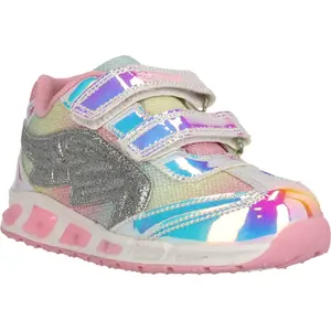 Baskets bébé fille Zigzag Roseau image-1