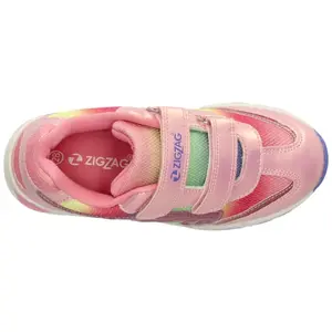 Baskets bébé fille Zigzag Roseau image-4