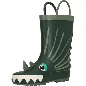 Bottes de pluie en caoutchouc enfant Zigzag Rook image-3