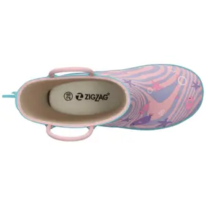 Bottes de pluie en caoutchouc enfant Zigzag Rook image-5