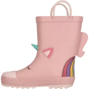 Bottes de pluie en caoutchouc enfant Zigzag Rook image-4