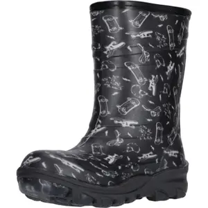 Thermal rain boots baby Zigzag Cenerki image-3