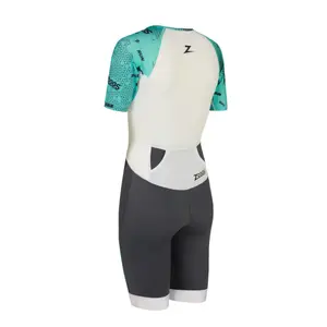 Completo da triathlon corto da donna Zoggs Predator Pro image-1