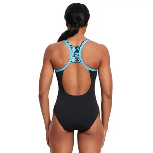 Fato de banho feminino de 1 peça Zoggs Atomback image-5