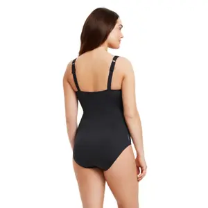 Maillot de bain 1 pièce femme Zoggs Wrap Panel Classicback image-1
