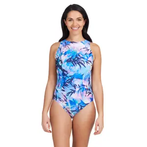 Maillot de bain 1 pièce femme Zoggs Hi Front image-0