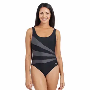 Dámské jednodílné plavky Zoggs Sandon Scoopback Ecolast