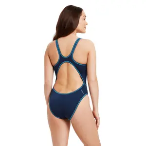 Women’s one-piece swimsuit Zoggs Wire Masterback image-2