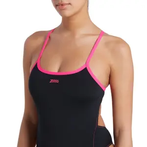 Baddräkt för kvinnor Zoggs Blaze Skyback image-6