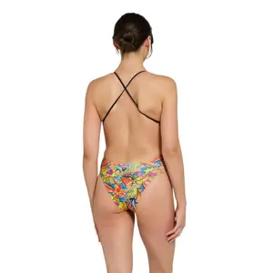 Maillot de bain 1 pièce imprimé femme Zoggs Rayback E+ image-1
