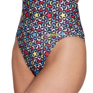 Maillot de bain 1 pièce imprimé femme Zoggs Rayback E+ image-2
