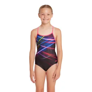 Maillot de bain 1 pièce fille Zoggs Sprintback image-1