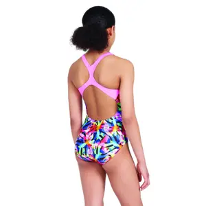 Maillot de bain 1 pièce fille Zoggs Rowleeback image-3