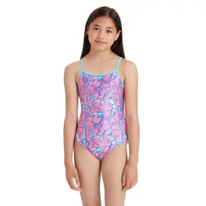 Maillot de bain 1 pièce fille Zoggs Yaroomba Floral image-0