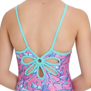 Maillot de bain 1 pièce fille Zoggs Yaroomba Floral image-2