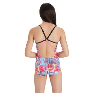 Maillot de bain 1 pièce fille Zoggs Starback image-1