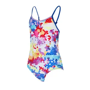Girls' one-piece swimsuit Zoggs Starback image-0