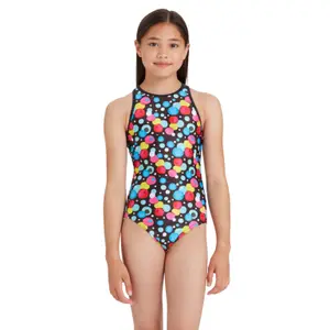 Maillot de bain 1 pièce fille Zoggs Hi Front Crossback image-0