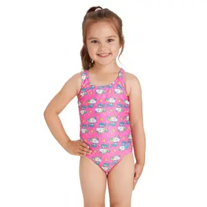 Maillot de bain 1 pièce fille Zoggs Actionback image-0
