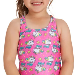 Maillot de bain 1 pièce fille Zoggs Actionback image-2